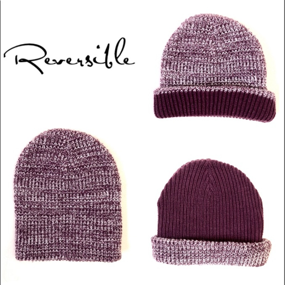 Unisex Reversible Knit Cap